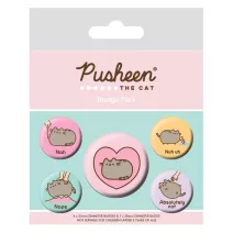 Pusheen Kitűzők