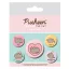 Pusheen Pin-Back Buttons 5-Pack Pusheen Nah