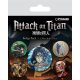 Attack on Titan Kitűzők 5-Pack Season 4