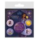 Wish Pin-Back Buttons 5-Pack Magic In Every Wish