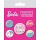 Barbie Pin-Back Buttons 5-Pack Girl Power