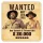 Bud Spencer & Terence Hill Tin coasters Wanted 10 x 10 cm