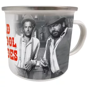 Bud Spencer & Terence Hill Enamel Mug Old School Heroes