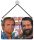 Bud Spencer & Terence Hill Tin Sign Autogramm 16,5 x 11,5 cm