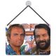 Bud Spencer & Terence Hill Tin Sign Autogramm 16,5 x 11,5 cm