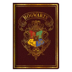 Harry Potter A5 Notebook Red Colourful Crest Case (6)
