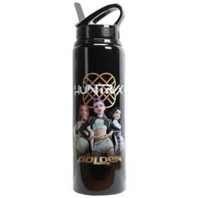 KPop Demon Hunters Flip Top Water Bottle Golden