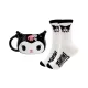 Sanrio 3D Mug & Socks Set Kuromi