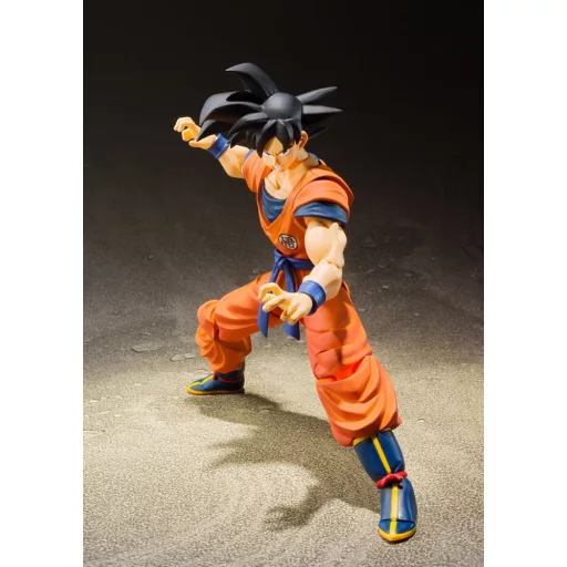 Dragon Ball Z S.H. Figuarts Figura Son Goku (A Saiyan Raised On Earth) 14 cm