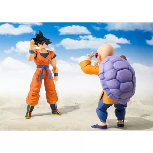 Dragon Ball Z S.H. Figuarts Figura Son Goku (A Saiyan Raised On Earth) 14 cm