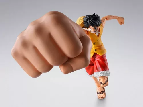 One Piece S.H. Figuarts Accessory Set Monkey D. Luffy -Marineford- Gear Three" 17 cm"