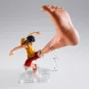 One Piece S.H. Figuarts Accessory Set Monkey D. Luffy -Marineford- Gear Three" 17 cm"