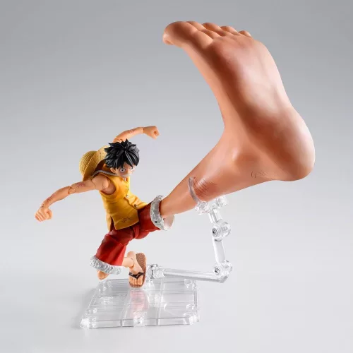 One Piece S.H. Figuarts Accessory Set Monkey D. Luffy -Marineford- Gear Three" 17 cm"