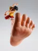 One Piece S.H. Figuarts Accessory Set Monkey D. Luffy -Marineford- Gear Three" 17 cm"