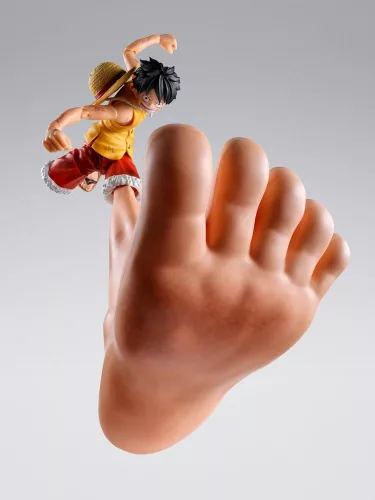 One Piece S.H. Figuarts Accessory Set Monkey D. Luffy -Marineford- Gear Three" 17 cm"