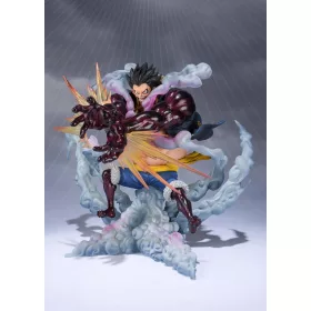   One Piece FiguartsZERO PVC Statue Monkey D. Luffy Gear 4 Leo Bazooka Reissue 18 cm