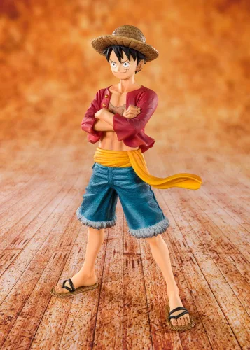 One Piece FiguartsZERO PVC Szobor Straw Hat Luffy 14 cm