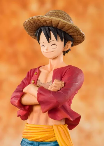 One Piece FiguartsZERO PVC Szobor Straw Hat Luffy 14 cm