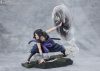 Naruto Shippuden FiguartsZERO Extra Battle PVC Szobor Sasuke Uchiha -The Light & Dark of the Mangekyo Sharingan- 20 cm