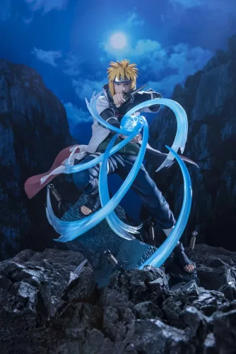 Naruto Shippuden FiguartsZERO Extra Battle PVC Szobor Minato Namikaze-Rasengan- 20 cm