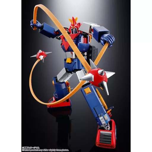 Super Electromagnetic Machine Voltes V Soul of Chogokin Diecast Action Figure GX-31SP Chodenji Machine Voltes V Chogokin 50th Ver. 25 cm
