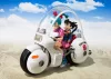 Dragon Ball S.H. Figuarts Jármű és Figura Bulma's Motorcycle Hoipoi Capsule No. 9 17 cm