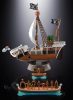 One Piece Soul of Chogokin Diecast Hajó Modell Going Merry 25th Anniversary Memorial Edition 28 cm