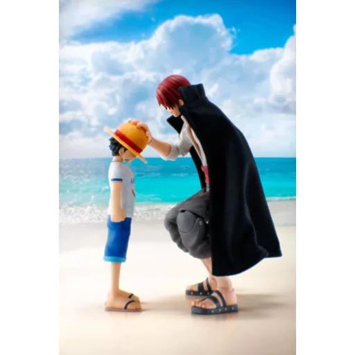 One Piece Figura S.H.Figuarts 2-Pack Shanks & Monkey D. Luffy Figurák Childhood Ver.