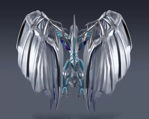 Yu-Gi-Oh! 5D's S.H. Monster Arts Action Figure Stardust Dragon 53 cm