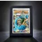 Dragon Ball Z Tamashii Art 3D Relief Kép Son Goku & Dragon 27 cm