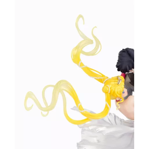 Sailor Moon FiguartsZERO Chouette PVC Szobor Usagi & Tuxedo Mask Moonlight Glow Edition 24 cm
