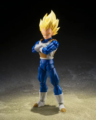 Dragon Ball Z S.H.Figuarts Action Figure Super Saiyan Vegeta (Dangerous Pride) 14 cm