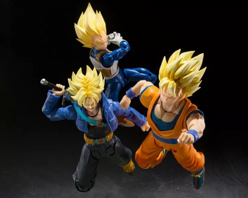 Dragon Ball Z S.H.Figuarts Action Figure Super Saiyan Vegeta (Dangerous Pride) 14 cm