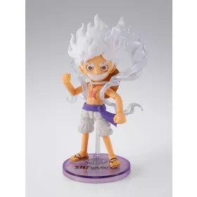   One Piece World Collactable Figures x S.H. Figuarts Action Figure Monkey D. Luffy Gear 5 8 cm