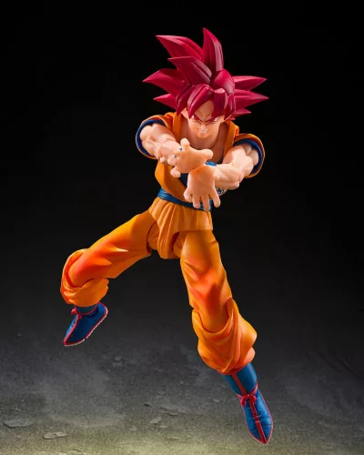 Dragon Ball Super S.H.Figuarts Action Figure Super Saiyan God Son Guko (God Aura) 15 cm