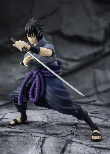 Naruto S.H.Figuarts Action Figure Sasuke Uchiha Solitary Shinobi 15 cm