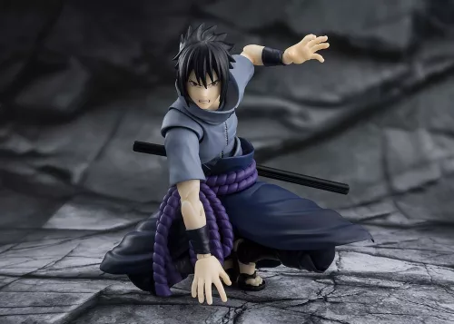 Naruto S.H.Figuarts Action Figure Sasuke Uchiha Solitary Shinobi 15 cm