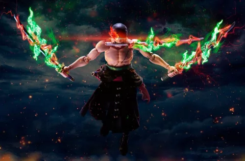 One Piece S.H.Figuarts Figura Roronoa Zoro The King of Hell 15 cm