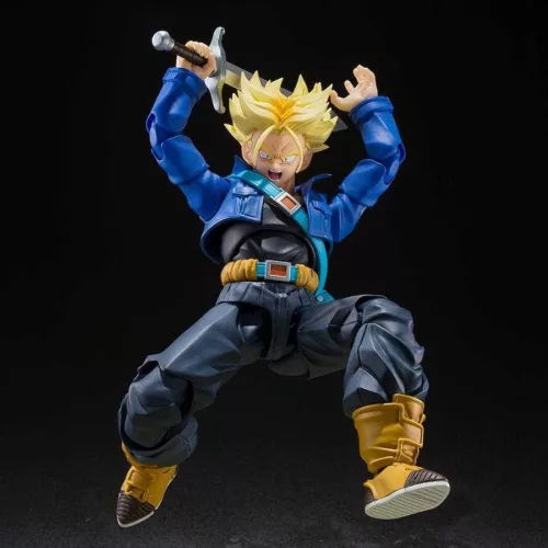 Dragon Ball Z S.H. Figuarts Action Figure Super Saiyan Trunks The Boy from the Future (Reissue) 14 cm