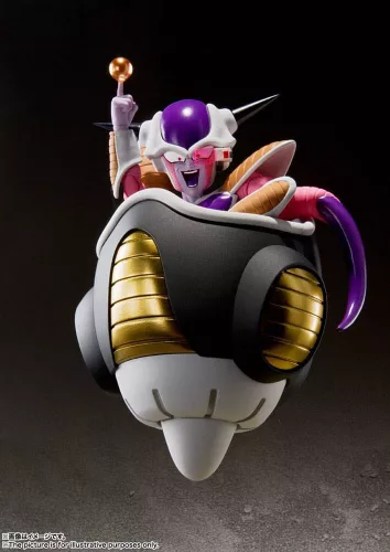 Dragon Ball Z S.H. Figuarts Action Figure Frieza (First Form) & Frieza Pod Reissue 11 cm