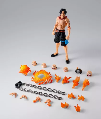One Piece S.H. Figuarts Action Figure Portgas D. Ace -Marineford- 16 cm