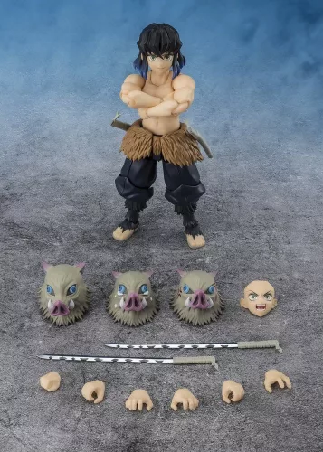 Demon Slayer: Kimetsu no Yaiba S.H. Figuarts Action Figure Inosuke Hashibira 14 cm