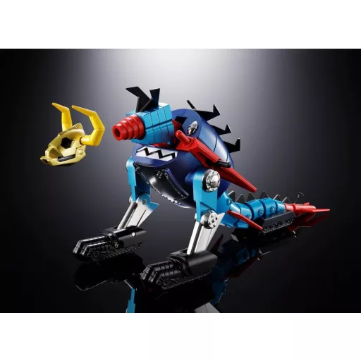 Dino Mech Gaiking Chogokin Action Figure Daikumaryu & Gaiking 20 cm