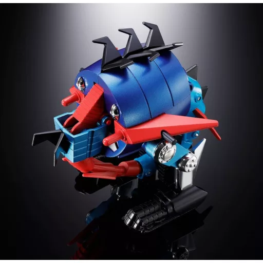 Dino Mech Gaiking Chogokin Action Figure Daikumaryu & Gaiking 20 cm