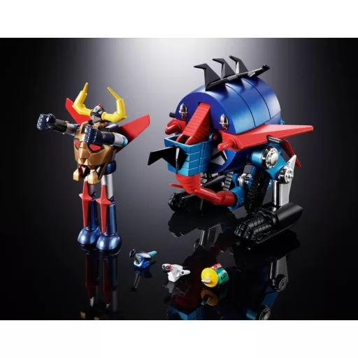 Dino Mech Gaiking Chogokin Action Figure Daikumaryu & Gaiking 20 cm