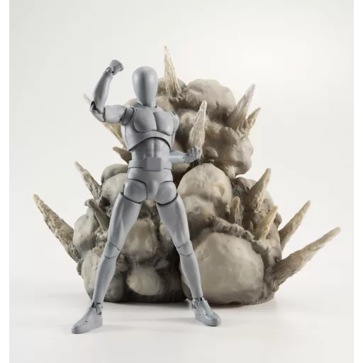 Tamashii Effect Action Figure Accessory Explosion Gray Ver. for S.H.Figuarts