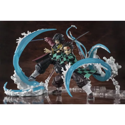 Demon Slayer: Kimetsu no Yaiba S.H. Figuarts Accessory Set Tanjiro Kamado & Giyu Tomioka Water Breathing Option Parts Set