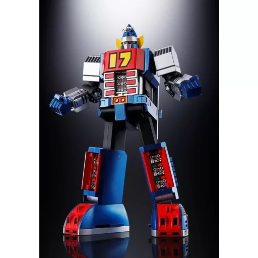 Daitetsujin 17 Soul of Chogokin Diecast Action Figure GX-101S Daitetsujin 17 & 18 Graviton Box 18 cm