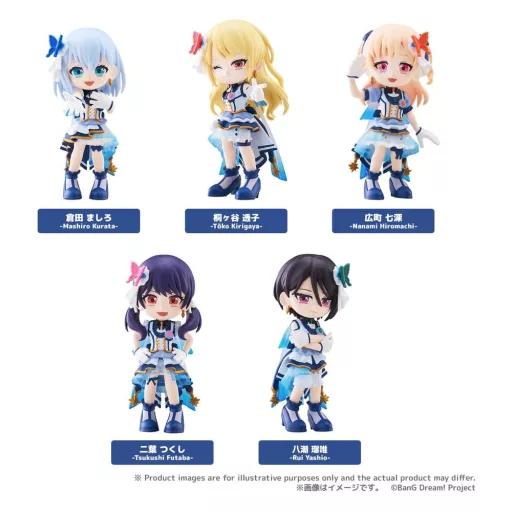 BanG Dream! PalVerse Mini Figures Morfonica Blind Box Display (6)