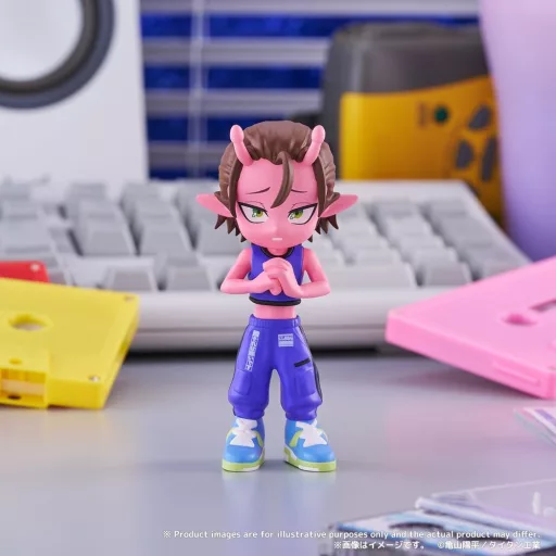 Galactic Milky?Subway Express Mini Figures Blind Box Display (6)